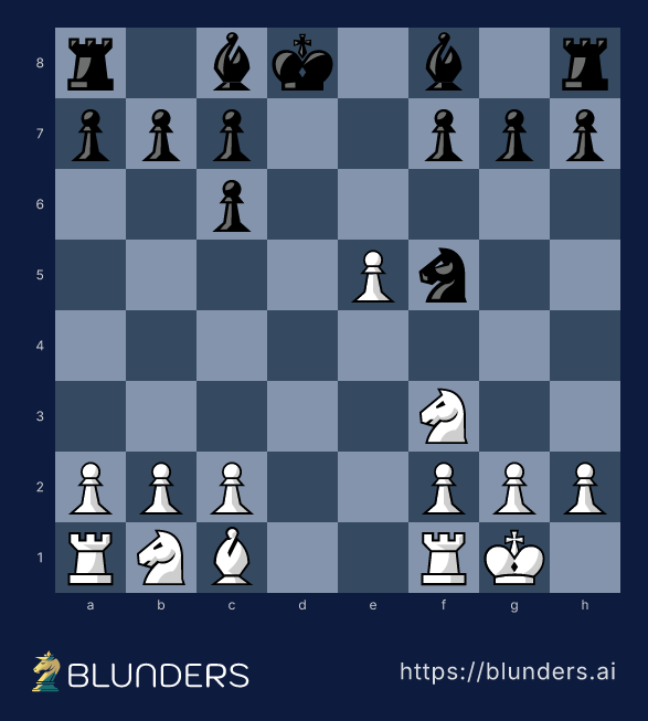 Ruy Lopez, The Berlin Defense — and the club antidote — final position on a chess board