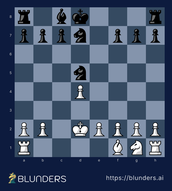The Elephant Trap — the final checkmate position