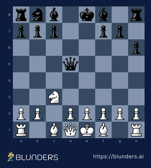 The premature ...e4 push — the final checkmate position