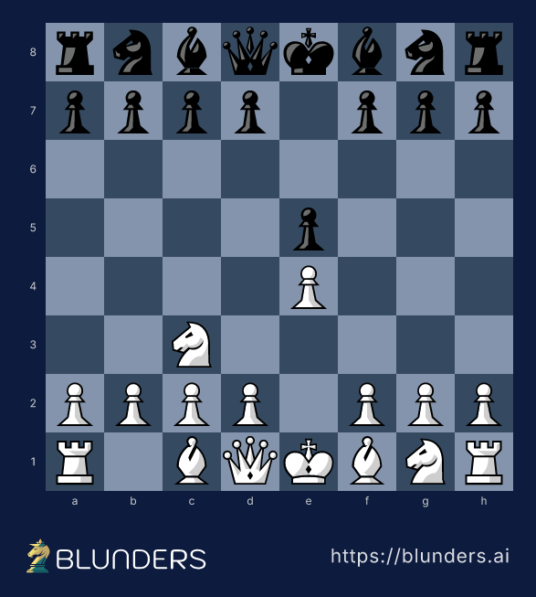 Vienna Game — The Vienna Game — 1.e4 e5 2.Nc3